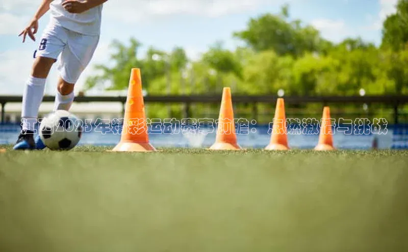 江西2023年精彩运动赛事前瞻：点燃激情与挑战